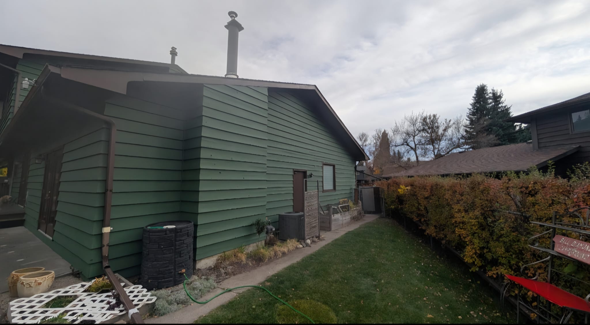 Exterior Painting Transformation after