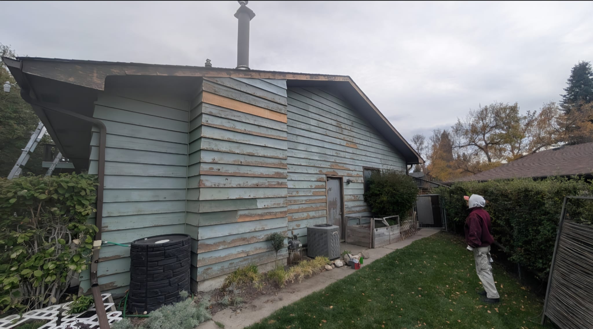 Exterior Painting Transformation before
